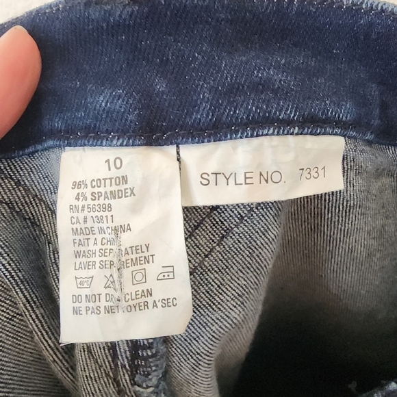 Vintage Wester Ethics Dark Blue Denim Wash Jeans 10 - Picture 6 of 7